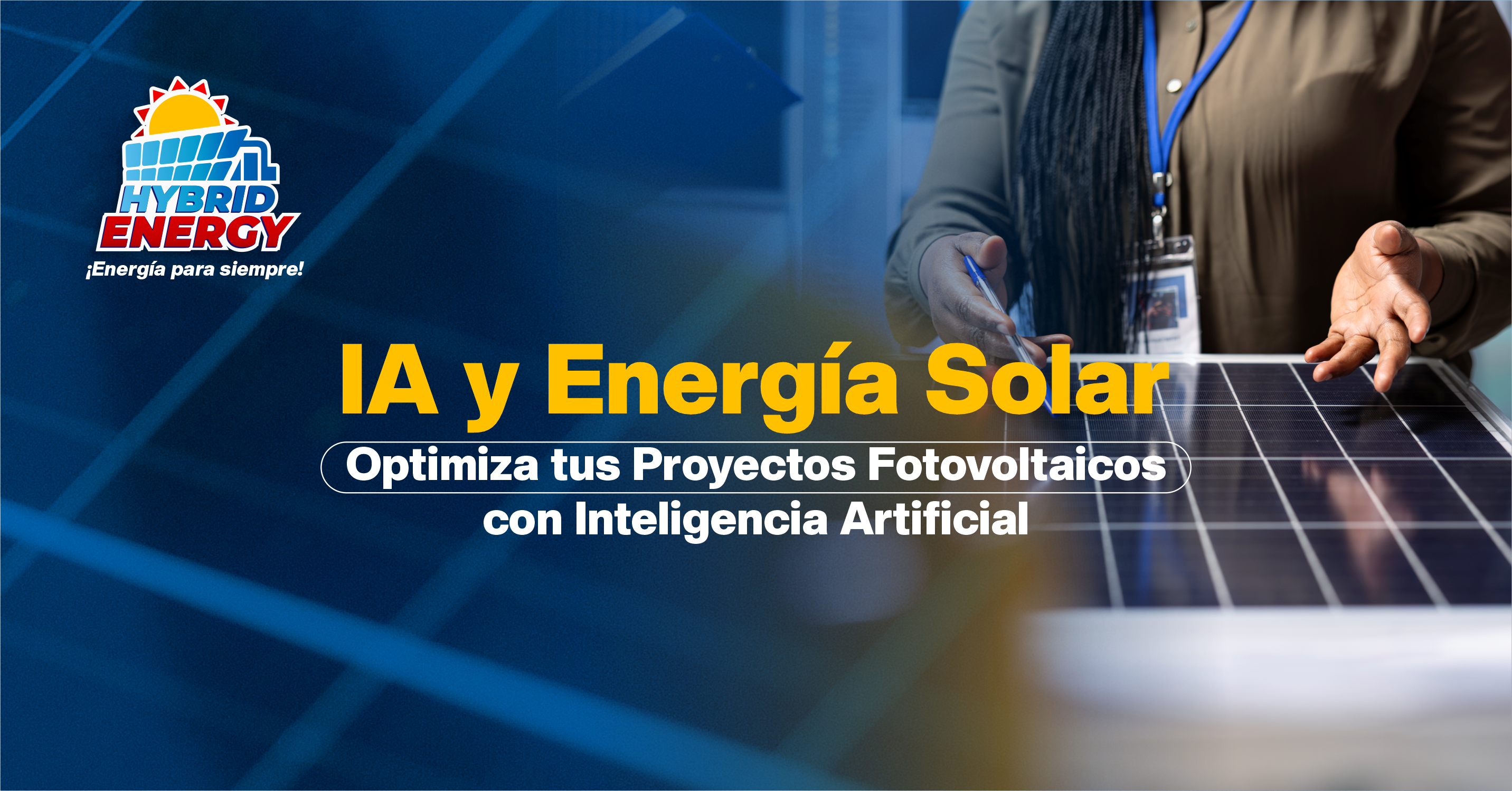 IA y energía solar